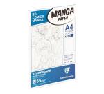Manga Storyboard bloc collé 100F A4 55g grille simple