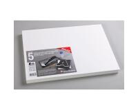 Carton Mousse lot 5 feuilles A3 5mm - Blanc