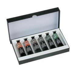 Ölfarben 6x20ml, Set Natürliche Erdtöne