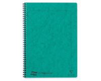 Notemaker Europa cahier reliure intégrale A4 120 pages détachables ligné - Vert