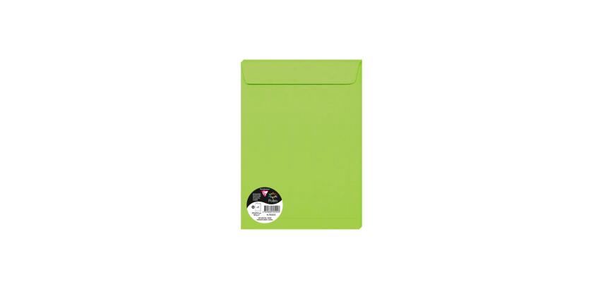 Packung mit 5 Pollen-Umschlägen 229x324mm 120g/m² - Minzgrün