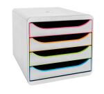 Module de classement Big Box 4 tiroirs Black Office