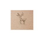 Flying Spirit carnet cousu 50F 15,5x15,5cm 90g - Kraft brun