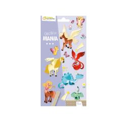 Decalco' Mania, Animaux fantastiques - Multicolore