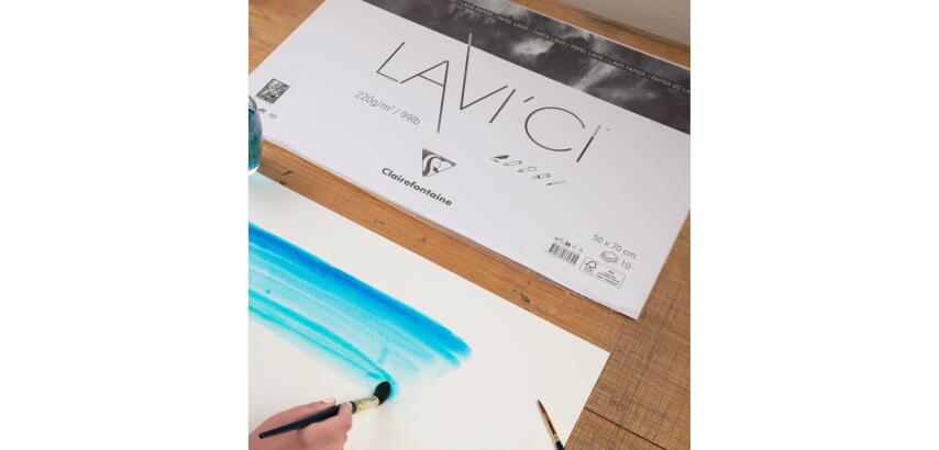 LAVI'Ci rouleau 2x10m 220g - Ivoire