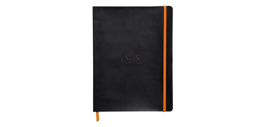 Carnet souple RAMA, B5, ligné, noir