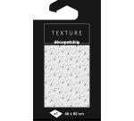 Papier Texture Décopatch n°804 - 1 blad 40x60cm. - Grijs