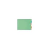 Paquet de 10 x 6 chemises compartiments a onglets pour armoire SUPER 250 - 24 x 32 cm