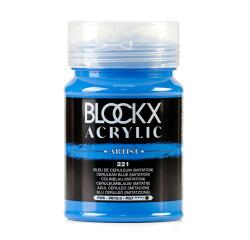 Feine Acrylfarbe 500ml, Acrylic Artist - Colinblau (Imitation)