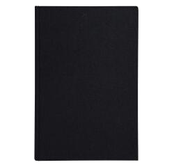 Registre 35x22,5cm 5x5 folioté 400 pages - Noir toilé