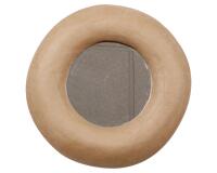 Round Hanging Mirror - Kraft
