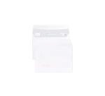Paquet de 50 Enveloppes Blanches C6-114x162 mm - Précasées - Auto-Adhésives - 80g/m2 - Blanc