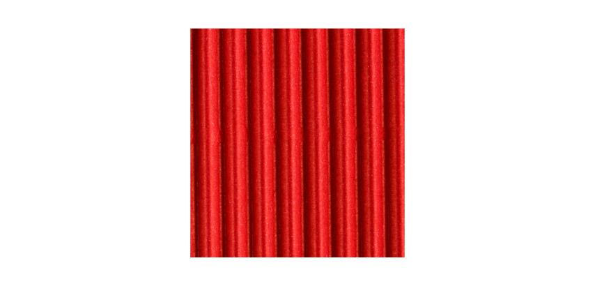 CARTON ONDULÉ,Rouleau moyenne cannelure 300g/m2 au format 50x70cm