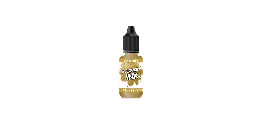 Alkoholtinte 20ml, Gold - Gold