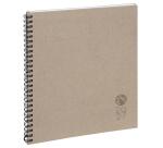 Agenda de bureau Eurotime 22S spiralé Forever 22,5 x 18,5 cm Semainier Janvier à Décembre 2027 - Couleurs assorties