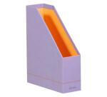 Rhodiarama porte-revues simili cuir italien 10x25x31 cm - Iris