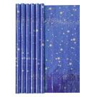 Papier ciel étoilé 60g, 1,50x0,70m 30rlx - Bleu