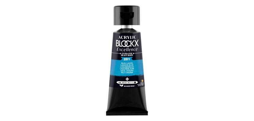 Peinture acrylique extra-fine fine tube 75ml - Bleu lagon
