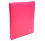 Classeur 4 anneaux plastifié Exacompta Chromaline A4 - Dos 3 cm couleurs assorties