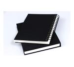 Goldline carnet spiralé 50F A5 140g portrait - Blanc