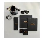 Bloc agrafé N°19 A4+ 80 feuilles unies 80 g. - Noir