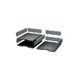 Module de classement Modulodoc set élément de base standard Ecoblack - Gris foncé