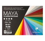 Maya, Fotokarton, Packung mit 50 Bogen 25x35cm 270g - Sortierung