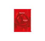 7000, Adresboekje spiraal 17x22 90 blad Q.5x5 70g. - Geassorteerde kleuren