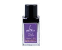 Encre 1670 à paillettes dorées 15ml - Violet Impérial