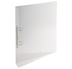 Classeur 2 anneaux 30 mm polypropylène Crystal - A4 maxi
