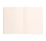Rhodiarama carnet souple A5 160 pages ligné papier ivoire 90g fermeture élastique - Cuivre