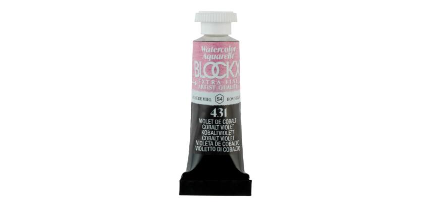 Aquarellfarbe, Kobaltviolett - Tube 5ml - Kobaltviolett