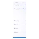 Bloc Brasserie 50 feuillets autocopiants numérotés en dupli - Format 9,6x26 cm