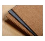 Jeans et Cocoa, Cahier piqué cousu fil A4 96 pages lignées, cacao - Cacao