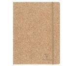 Clairefontaine Cocoa Elastic Folder (A4) - Cocoa Cover