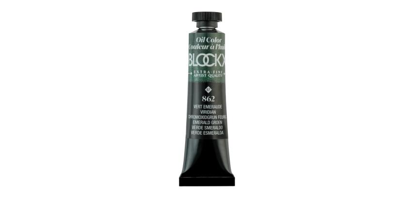 Peinture à l'huile extra-fine tube 20ml - Vert emeraude