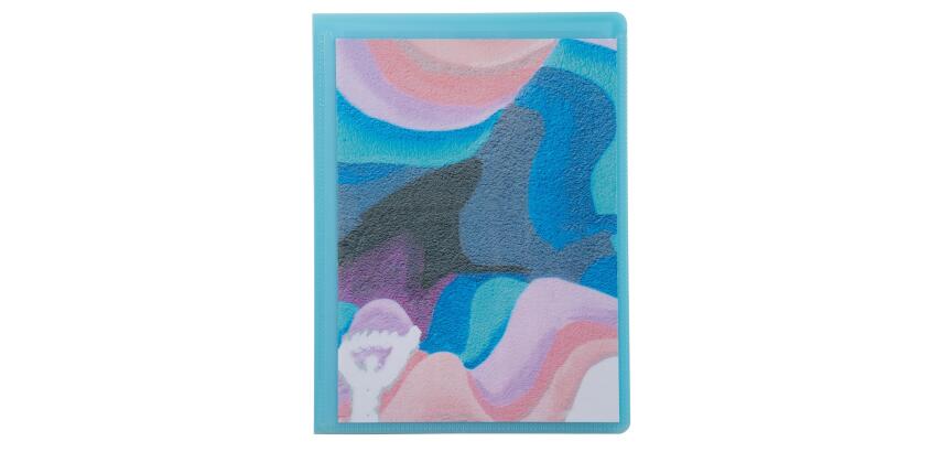 Protège-documents 11x15cm en polypropylène Kreacover Pastel 40 vues - Couleurs assorties