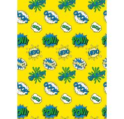 920 - 20-sheet pouch Décopatch - Yellow