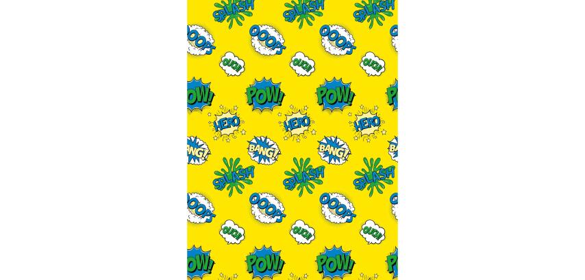 920 - Poch 20 feuilles Décopatch Texture - Jaune