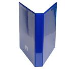 Classeur PP personnalisable Kreacover - 4 anneaux en D 30mm - A4 maxi - Bleu