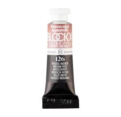 Extrafeine Aquarellfarbe, Tube 5ml - Indisch Rot
