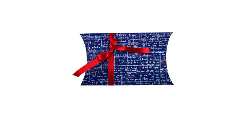 Le Mur des Je t'aime, Etui cadeau large 27,5x16x5,5 cm