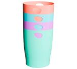 Corbeille à papier Ecobin Couleurs Assorties Candy Tidy - Couleurs assorties