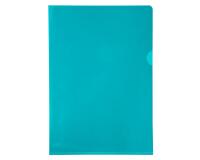 Pk 10 Cut Flush Fldr PVC A4 0.13mm - Assorted colours