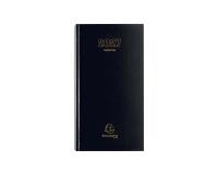 Agenda de bureau Comptoir Euro et cents 15 x 27 cm Journalier 2027 - Noir