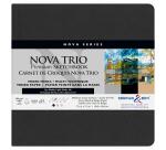 Nova Trio softcover notitieboek 46 blad 19x19cm 150g - Geassorteerde kleuren