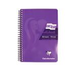 <b>EUROPA GLOSSY</b> gelijnd notitieboek <b>A5</b> met 180 uitscheurbare microgeperforeerde pagina's + marge