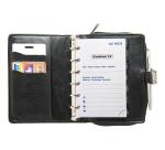 Organiseur Exatime 14 Dual 11 x 14.5 cm Semainier Septembre 2026 à Décembre 2027 -16 Mois - Noir