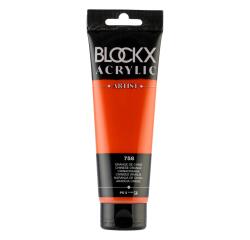 Feine Acrylfarbe, Acrylic Artist, Tube 120ml - Chinaorange