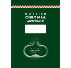 Contrats de bail appartement (3ex) - état des lieux (2 ex) - Instructions - texte FR